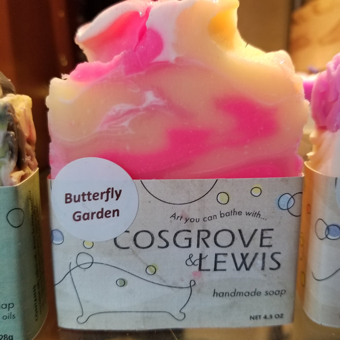 Cosgrove & Lewis Luxury Soap Butterfly Garden