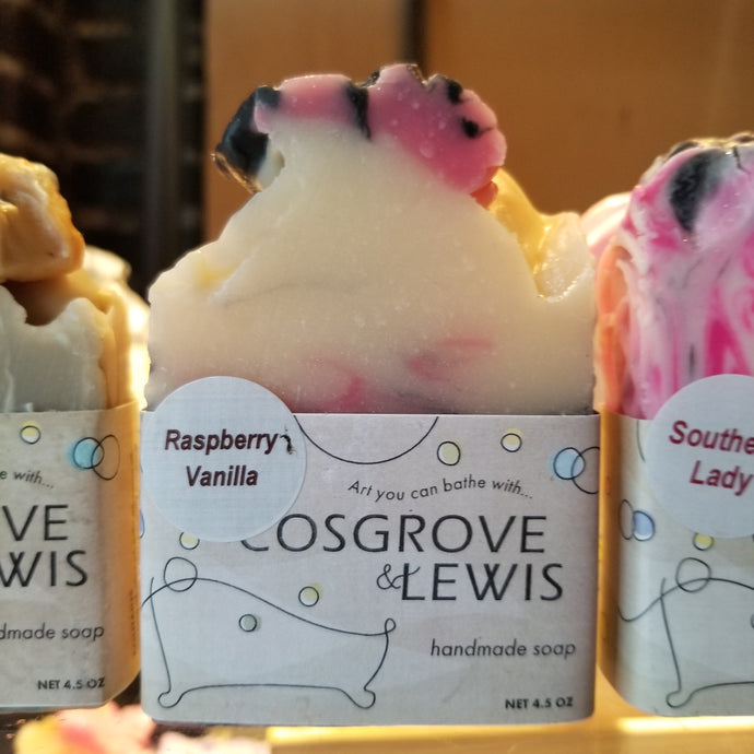 Cosgrove & Lewis Luxury Soap Raspberry Vanilla