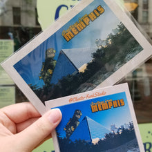 Load image into Gallery viewer, Godzilla in Memphis Postcards &amp; Stickers
