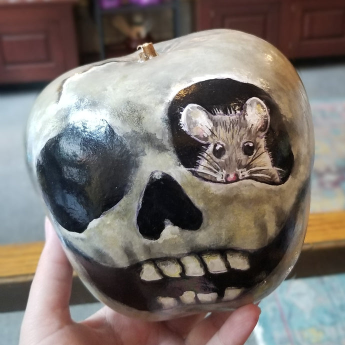 DJ Kelly Handpainted Gourd To Be or Not To Be
