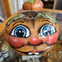 Load image into Gallery viewer, DJ Kelly Handpainted Gourd Stackable Pumpkins

