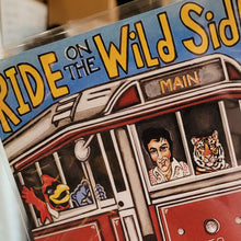Load image into Gallery viewer, DJ Kelly Postcard Elvis Ride on the Wild Side 5&quot;x7&quot;
