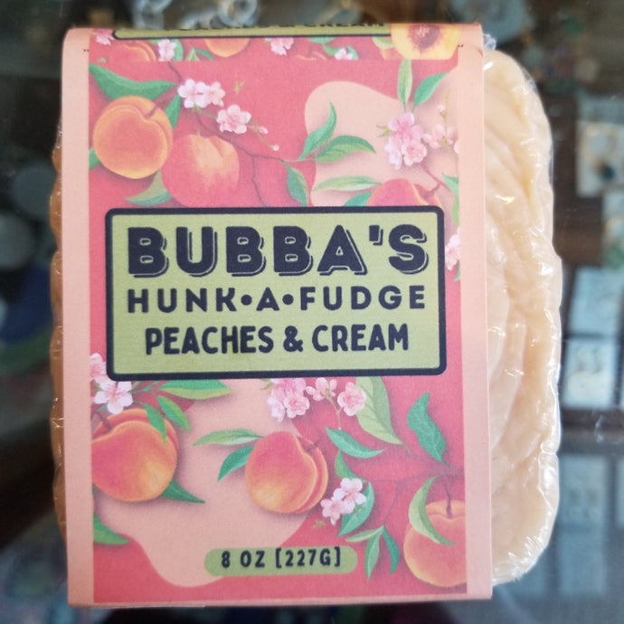 Bubba's Fudge Peaches & Cream
