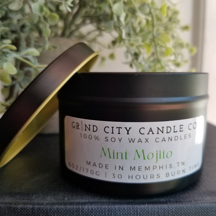 Grind City Candle Co. 6oz Mint Mojito