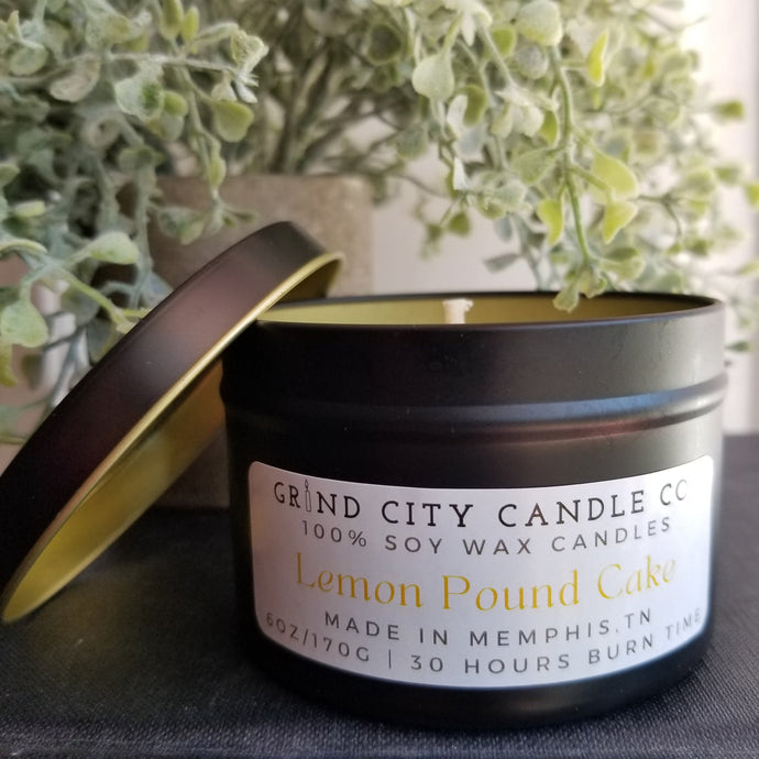 Grind City Candle Co. 6oz Lemon Pound Cake