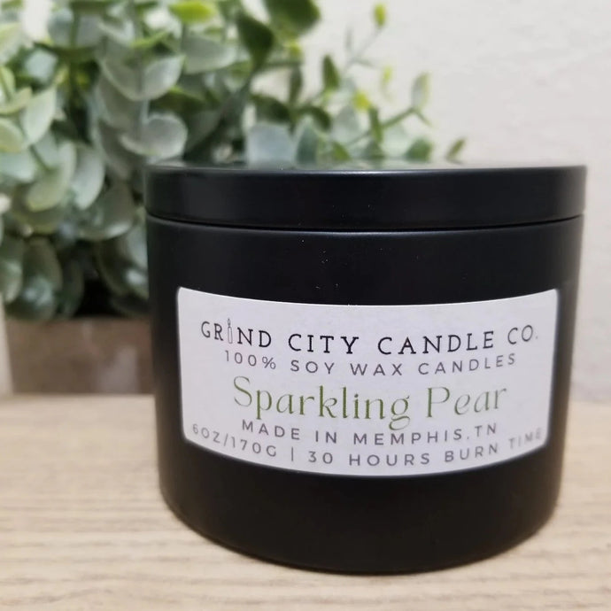 Grind City Candle Co. 6oz Sparkling Pear