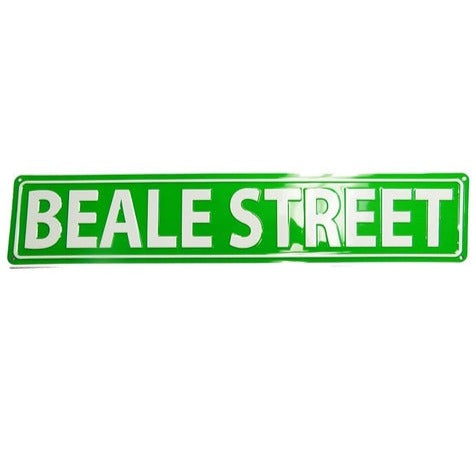 Memphis Beale Street Sign