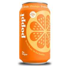 Load image into Gallery viewer, Poppi Prebiotic Soda Orange
