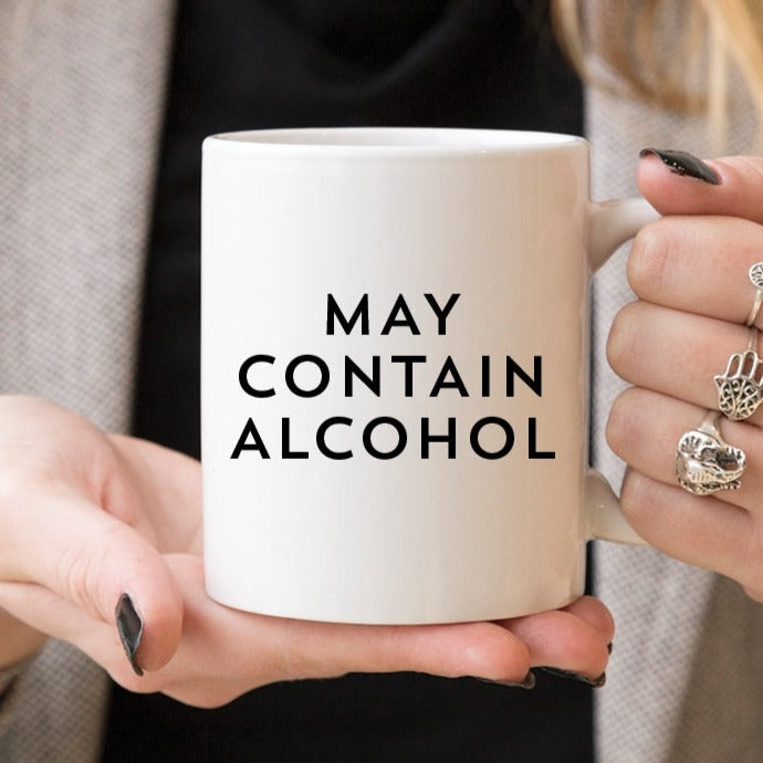 May Contain Alcohol Mug large 15oz