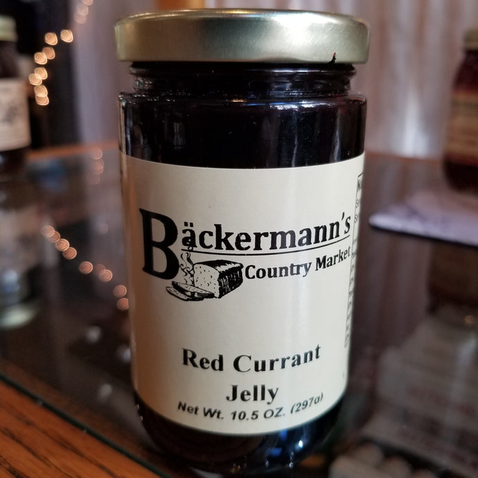 Backermann's Red Currant Jelly 10.5oz