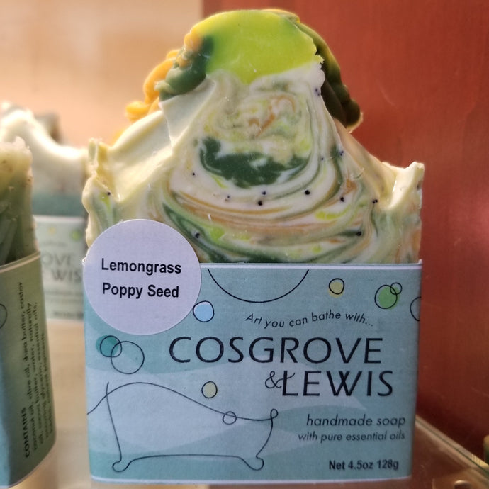 Cosgrove & Lewis Luxury Soap Lemongrass Poppyseed