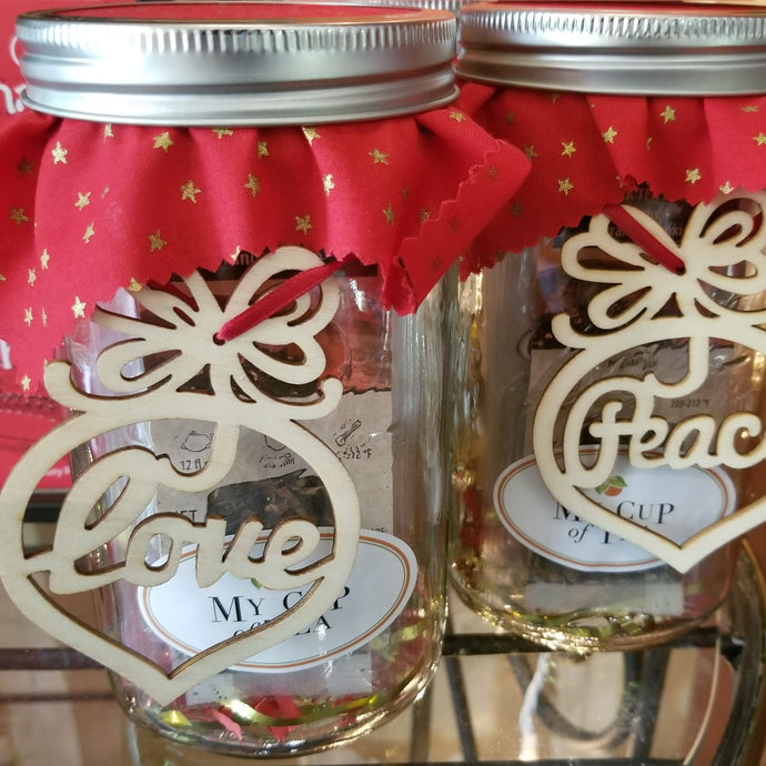 My Cup of Tea Holiday Sample Jar w/Ornament