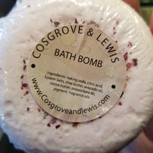 Load image into Gallery viewer, Cosgrove &amp; Lewis Luxury Bath Bomb Rose
