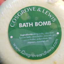 Load image into Gallery viewer, Cosgrove &amp; Lewis Luxury Bath Bomb Wake Me Up
