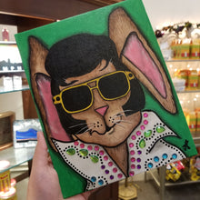 Load image into Gallery viewer, DJ Kelly Elvis Painting Ain&#39;t Never Caught A Rabbit
