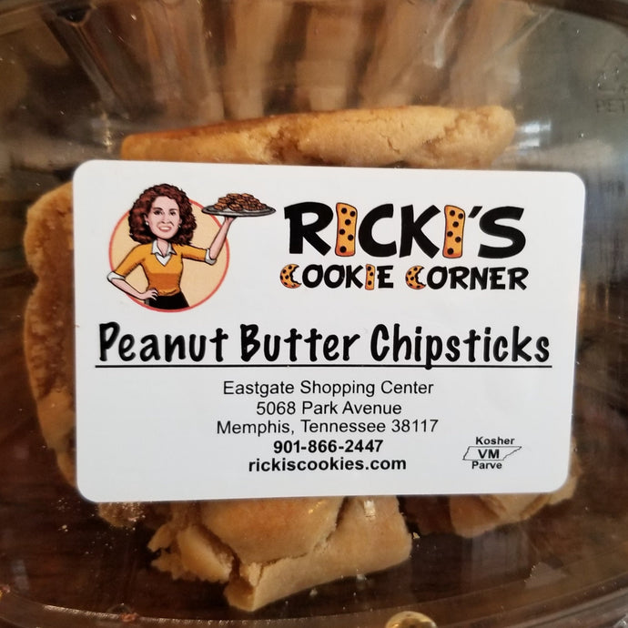 Ricki's Cookie Corner 1/2lb Peanut Butter Chipsticks