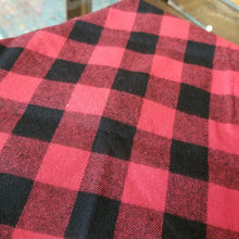 Load image into Gallery viewer, Dog Bandana Red Plaid
