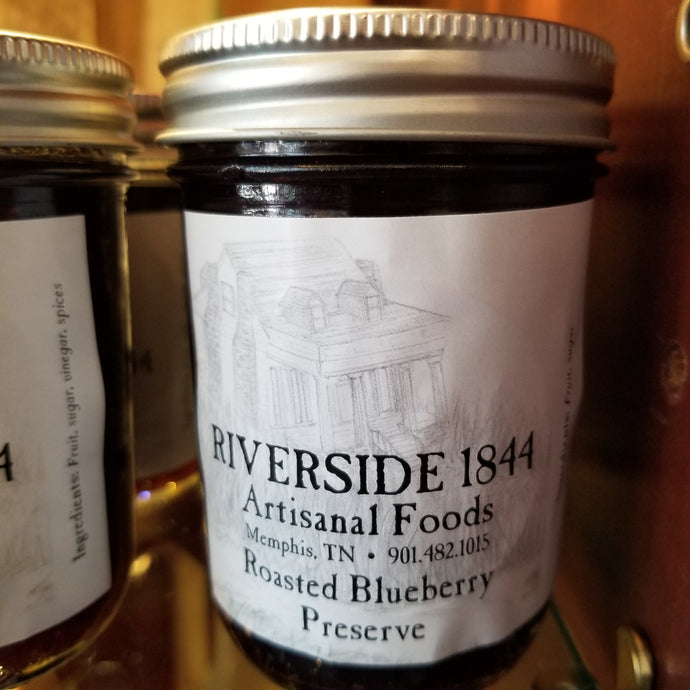Riverside 1844 Artisanal Foods Roasted Blueberry Preserves