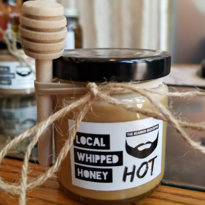 Bearded Beekeeper Whipped Honey HOT