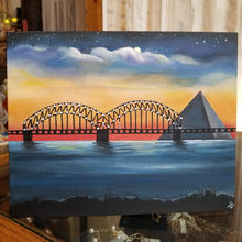 Load image into Gallery viewer, DJ Kelly Live Painting 3/22/23 Memphis Sunset
