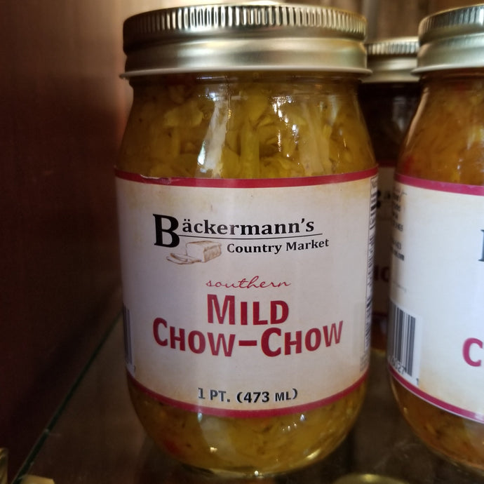 Backermann's MILD Chow Chow Pint