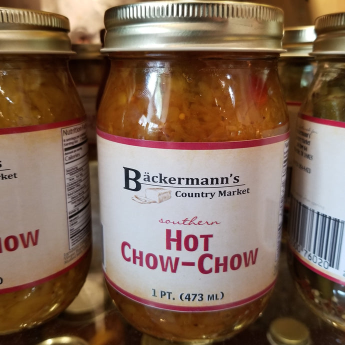 Backermann's HOT Chow Chow Pint
