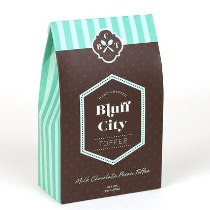 Bluff City Toffee Milk Chocolate Pecan