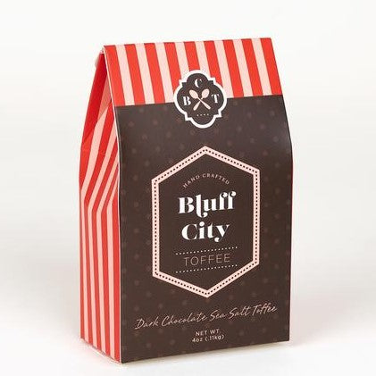 Bluff City Toffee Dark Chocolate Sea Salt