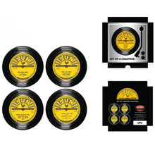 Load image into Gallery viewer, Sun Records Vinyl Record Coasters
