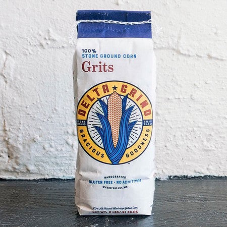 Delta Grind Grits 2LB 100% Mississippi Corn !