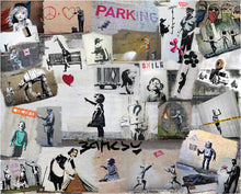 Load image into Gallery viewer, Hart Puzzles Banksy Graffiti 24&quot;x30&quot; 1000pc
