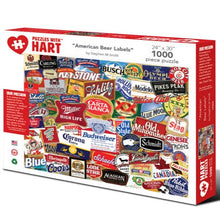 Load image into Gallery viewer, Hart Puzzles American Beer Labels 24&quot;x30&quot; 1000pc
