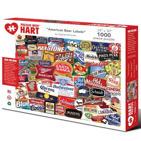 Hart Puzzles American Beer Labels 24