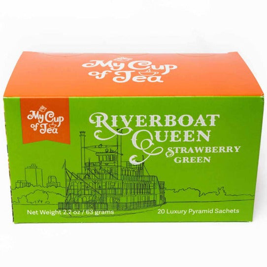 My Cup of Tea Riverboat Queen Strawberry Green Tea