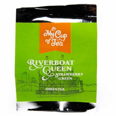 My Cup of Tea Riverboat Queen Strawberry Green 2pk