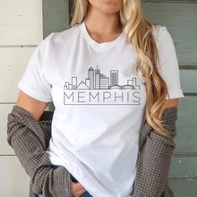 Load image into Gallery viewer, Memphis Skyline T-shirt
