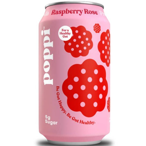 Poppi Prebiotic Soda Raspberry Rose